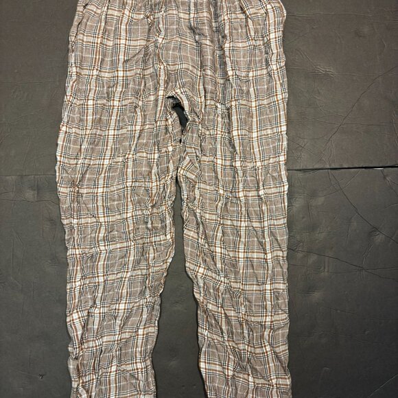 American Eagle Women’s Plaid Pants – Size M – Button Front - Picture 5 of 7